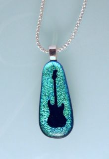 Pendant Necklace Guitar Music Notes Drums Piano G Cleff