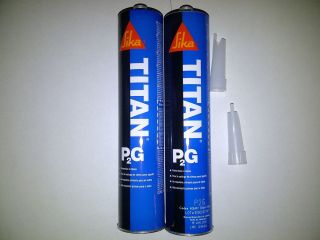 Sika Titan P2G Auto Gass Windshield Urethane Primerless Adhesive Glue
