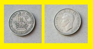 Coins UK ★★★ 1 Shilling 1948 Georgius VI ★★★