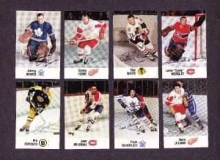 NHL *BOBBY ORR/WAYNE GRETZKY/GORDIE HOWE/MARIO LEMIEUX 1989 ESSO MINT