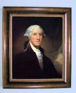 Art Reproduction on canvas of George Washington by Gilbert Stuart.