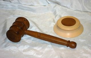 Auctioneers Judges Gavel Gavels Hammer Laburnum Wood Masonic Best Man