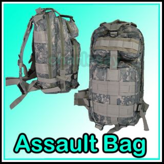 MOLLE Tactical Mod Patrol Gear Assault Backpack Bag ACU