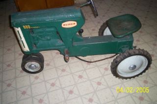 880 oliver diesel pedal tractor eska 1962 or 63 nice condition