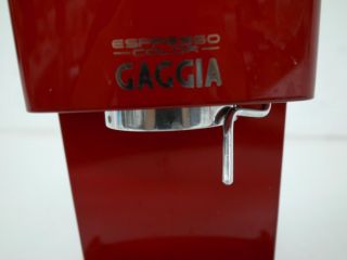 Gaggia 102534 Espresso Color Semi Automatic Espresso Machine Red