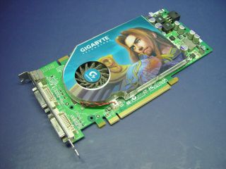 Gigabyte GeForce 7800GT PCI E Video Card GV NX78T256V B