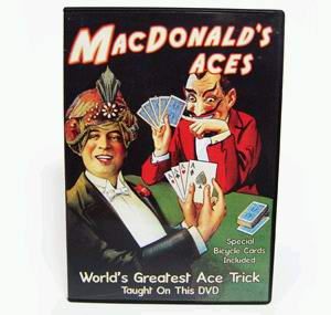 MacDonalds Aces Magic Trick DVD Watch The Video Demo