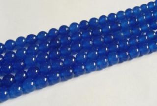 6mm Blue Sapphire Round Gems Gemstones Loose Beads 15