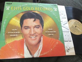 Elvis Presley LP Elvis Gold Records Vol 4 LSP 3921 Vinyl WOW RARE