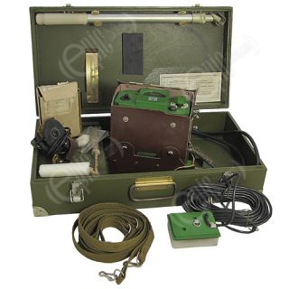 Soviet Russian DP 5V Radiation Geiger Counter Detection Kit Box and