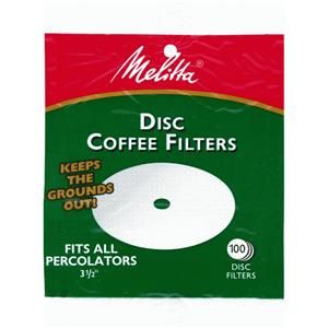  general interest melitta u s a inc 628354 white disc coffee filter