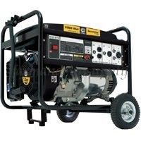  SP GG600 6000W Gas Powered Portable Generator w Wheel Kit