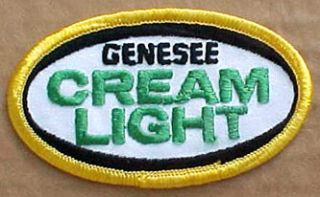 Genesee Cream Light Beer Patch Jacket Shirt New York