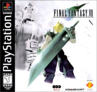  VII 7 PlayStation PS1 3 CDs and Over 40 Hours Worth of Gameplay