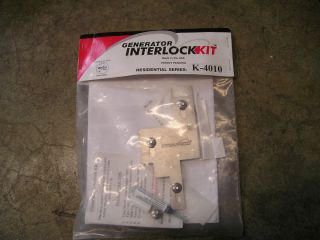 Interlock Switch Kit for Use with Generator Model K 4010