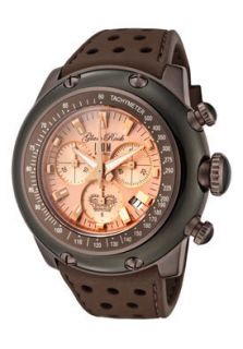 Glam Rock Watch GK1126 Mens Miami Chronograph Rose Gold Dial Brown