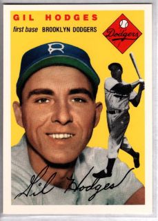 Gil Hodges 1954 Topps Archives 102