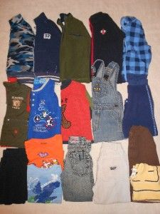 Boys 3T * HUGE NAME BRAND FALL & WINTER CLOTHING LOT * Baby Gap OLD