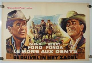 Henry Fonda Glenn Ford Great Image The Rounders Modern Western Movie