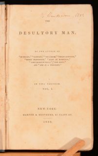  of The Desultory Man a novel by George Payne Rainsford James