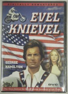 Evel Knievel DVD Movie Still SEALED George Hamilton Sue Lyon Bret