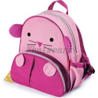 FE Girls Kids Backpack School Bag Zoo Animal Cute Lovely Canvas Lunch
