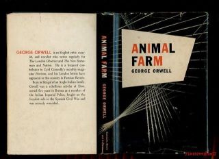 George Orwell Animal Farm Early BCE 1946 w Newsletter