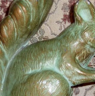 RARE Antique Heavy Metal Figural 8 Squirrel Lawn Sprinkler