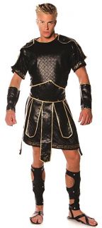 Spartan Roman Gladiator Hercules Deluxe Men Costume One Size