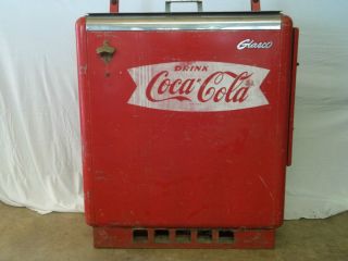 Glasco Coca Cola Vending Machine Anitique