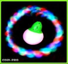 POI LIGHT BALL rave glow sticks programmable 12 LED colors wholesale