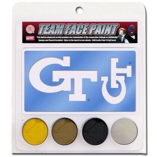 Georgia Tech Yellow Jackets Face Paint with Stencils