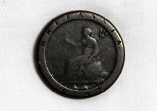 1797 Great Britain Copper Penny Britannia Georgius III