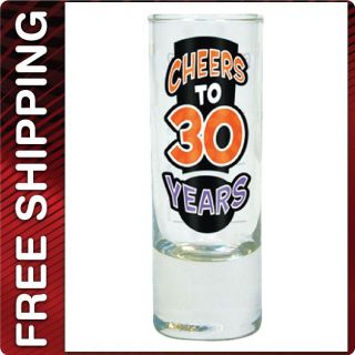  Years Shot Shooter Glass Drinking Drink Glass Birthday Gag Gift