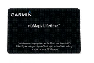 Garmin Numaps Lifetime Maps North American Map Update Card 010 11269