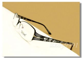  Metal Full Rim Eyeglass Frame Women Glasses RX D9643C New