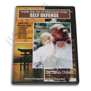 Okinawan Goju Ryu Karate Self Defense DVD Teruo Chinen Bunkai Oyo