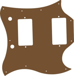 Brown Acrylic Pickguard. Great if you play a Gibson SG with this