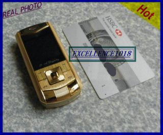 GOLD MINI UNLOCKED SLIDER CELL PHONE GSM MOBILE CAMERA  DUAL SIM