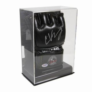  UFC MMA FIGHTING GLOVE DELUXE ACRYLIC DISPLAY CASE w Mirror Back AD99