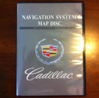 Cadillac GM Navigation System Map DVD US Canada Version 2 00 Part No