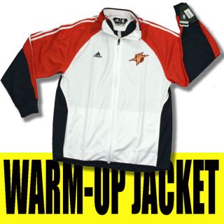 Golden State Warriors Warm Up Jacket Adidas NBA New XL