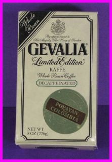 oz Gevalia Limited Edition Exotic Decaf Popayan Coffee Beans from