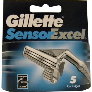 20 Gillette Sensor Excel Refill Razor Cartridge 4 packs w 5 Blades per
