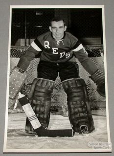AHL Mid 60s Providence Reds Ed Giacomin Hockey Photo