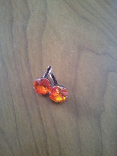 Sabika Fire Opal Golf Earrings