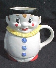 Goebel West Germany Porcelain Clown Mug 74 315 14