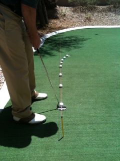Golf Putting String Training Aid Used by PGA Tour Professionals Fast
