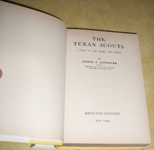 Texas Texan Scout Book Esquire Mini Cowboy Cap Gun Toy Leather Studded