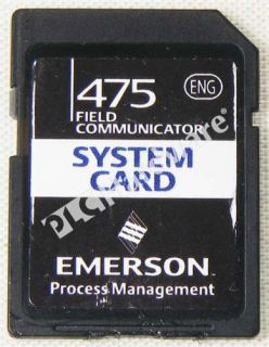 Emerson Hart 475 Field Communicator System Flash Card 30 Days Warranty